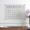 Martha Stewart Grayson Acrylic Wall Calendar w/Notes w/Dry Erase Marker and Mntng Hrdwr, 24in. x 18in., w/Blk Prnt BR-AC-4560-BK-CLRBK-MS - alternate 7